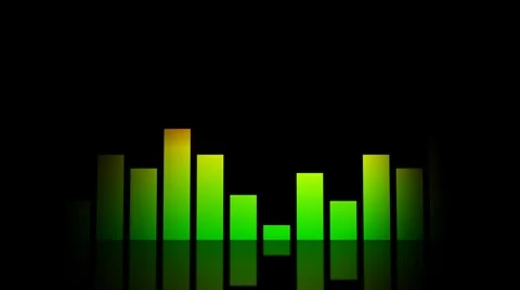 Audio equalizer Stock Footage 3656855