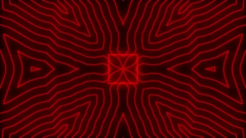 Audio equalizer, lines, triangles, backlight, music, square, red Stock Footage 233698023