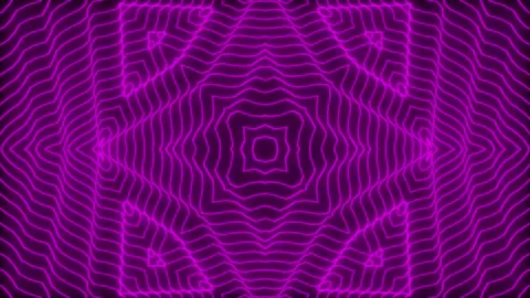 Audio equalizer, lines, triangles, star in a star, music, square, pink Stock Footage 233697995