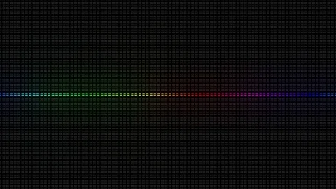 Audio Equalizer Spectrum VJ Loop Stock Footage 80846466