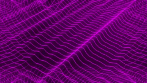 Audio equalizer, wave, music, lines, edge overlay, pink, active Stock Footage 233697824