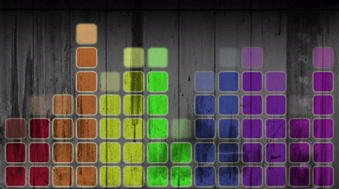 Audio Equalizer Waveform Loop-able - 4K 動画素材 52755040