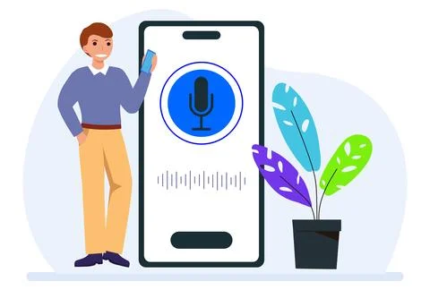 Audio Guide Concept Illustration Stock Illustration
