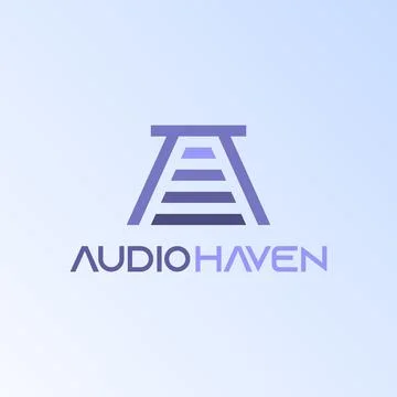 Audio To Heaven Logo Stock Illustration