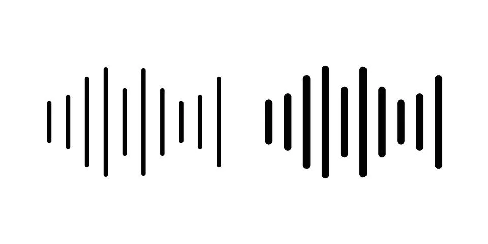 Audio icon concept. best for web design Stock Illustration