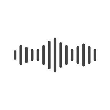 Audio icon vector image. Stock Illustration