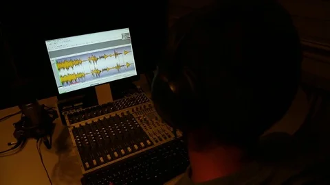 Audio Installation Stock Footage 70966016