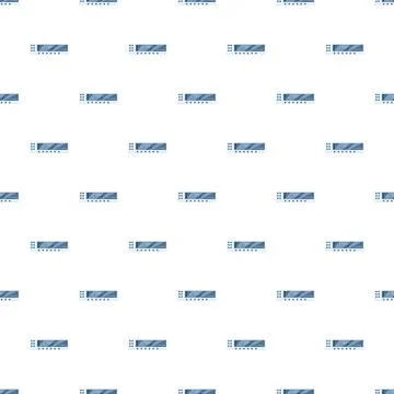 Audio interface control panel element seamless pattern Stock Illustration