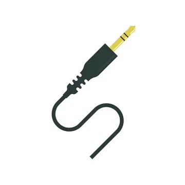 Audio jack icon vector illustration design template Stock Illustration