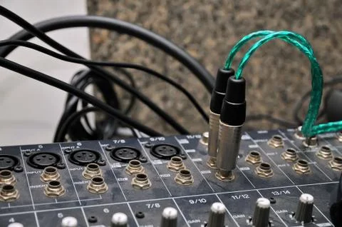 Audio jack Stock Photos