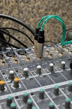 Audio jack Stock Photos