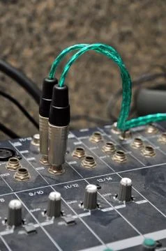 Audio jack Stock Photos