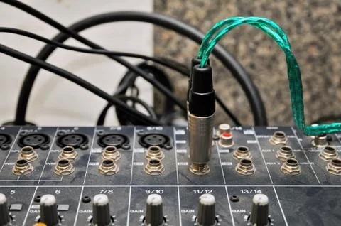 Audio jack Stock Photos