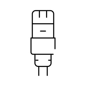 Audio jack plug connecting sound multimedia technology Stock Illustration