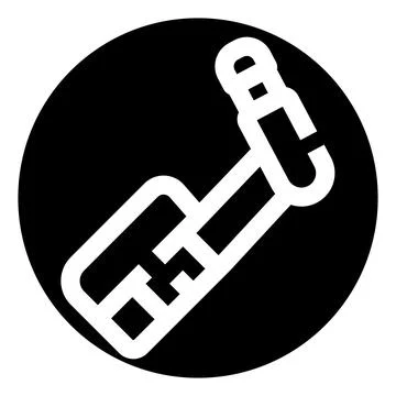 Audio jack plug connector icon for music technology Stock Illustration