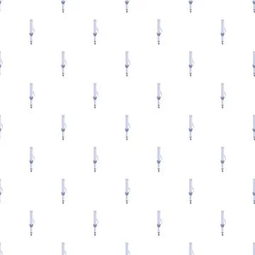 Audio jack plug pattern forming a seamless background Stockillustratie