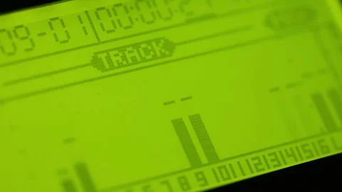 Audio level indicator Stock Footage 78832368