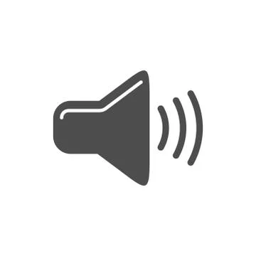 Audio Level Simple Icon Design Stock Illustration