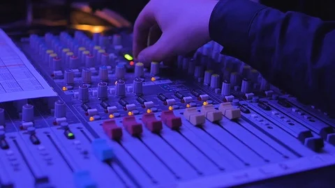 Audio Levels and Lights Deck Interface 1 Vidéo 101345992