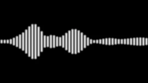 Audio matte spectrum Stock Footage 28917425