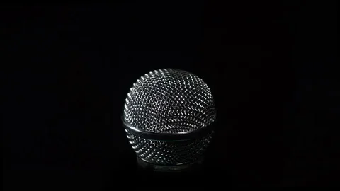 Audio Microphone Stock Footage 76965981