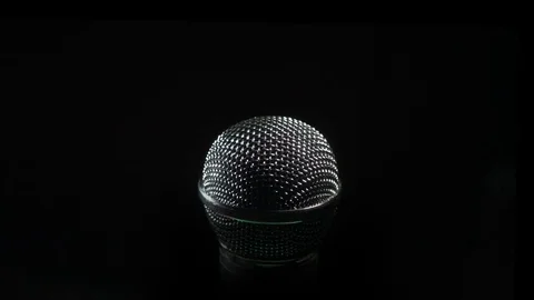 Audio Microphone Stock Footage 76965986