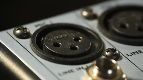 Audio mix close up studio 스톡 동영상 24820391