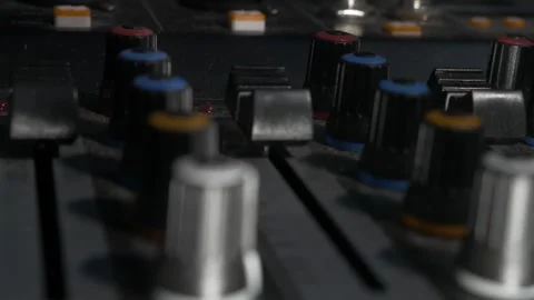 Audio Mixer 04 Stock Footage 242895541