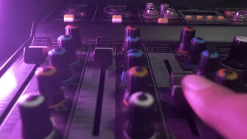 Audio Mixer 06 Stock Footage 242895556