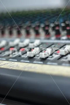 AUDIO MIXER 3 Stock Photos
