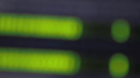 Audio mixer close up 04 Stock Footage 32959570