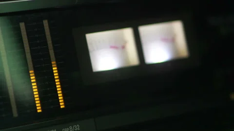 Audio Mixer Stock Footage 31000617