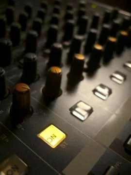 Audio mixer Stock Photos