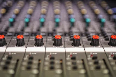 Audio Mixer Stock Photos