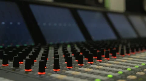 Audio Mixing Stockbeeldmateriaal 45768842