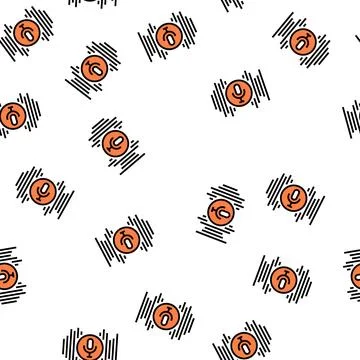 Audio music vector seamless pattern 스톡 일러스트