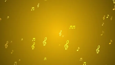 Audio Musical Notes Flickering and glittering vfx. 動画素材 340967438