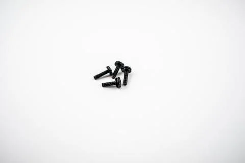 Audio or Networking Rack Screws Stock Photos