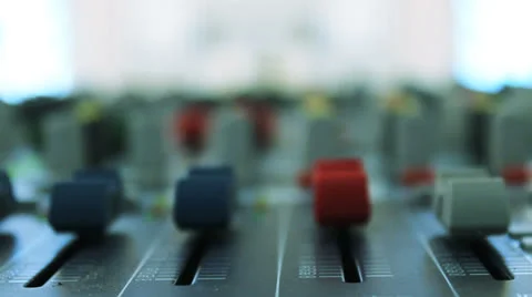 Audio pult 06 Stock Footage 24833968