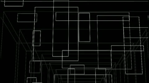 Audio Reactive Cube 스톡 동영상 12453550