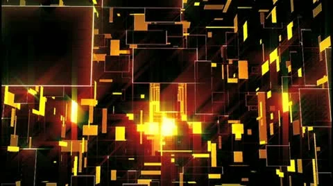 Audio Reactive Cube 스톡 동영상 12453561