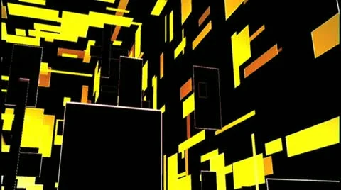 Audio Reactive Cube 스톡 동영상 12453633