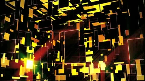 Audio Reactive Cube 스톡 동영상 12453645