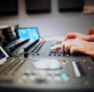 Audio Sound Studio Stock Photos
