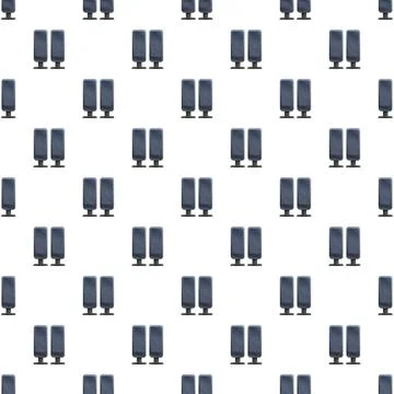 Audio sound system speakers technology seamless pattern イラスト素材