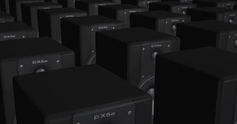Audio speaker 3d Video stock 89395858