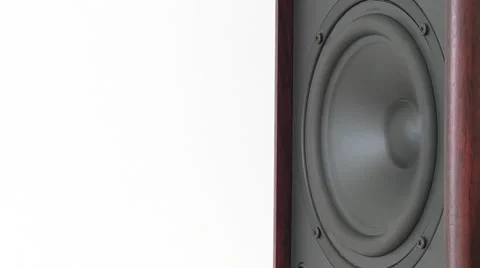 Audio speaker Stock Footage 7768351