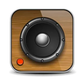 Audio speaker icon, vector Eps10 illustration. Audio speaker icon, vector ... Stock Photos