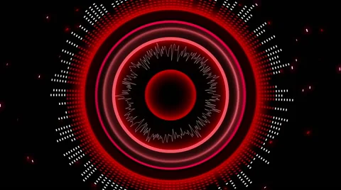 Audio Speaker VJ Loop 021 Stock Footage 53142994