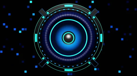 Audio Speaker VJ Loop 03 Stock Footage 53141019